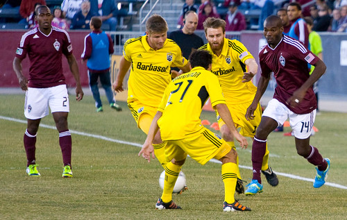 Rapids vs. Crew 2012 Omar Cummings by CE's Photography