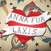 Anna Fur Laxis Heart Brooch