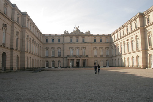 Schloss Herrenchiemsee - Hofseite