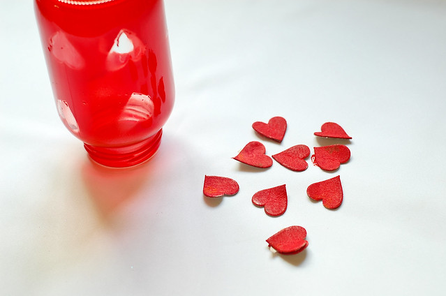 DIY Valentines Day Heart Jar