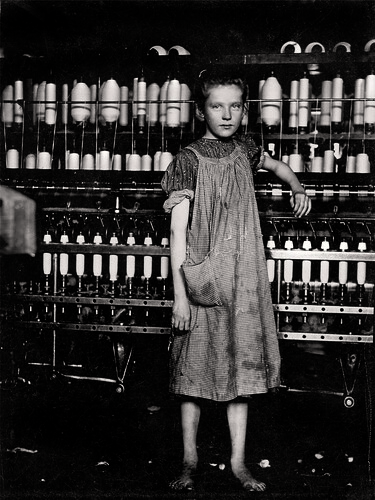 Spinner in New England Mill, 1913