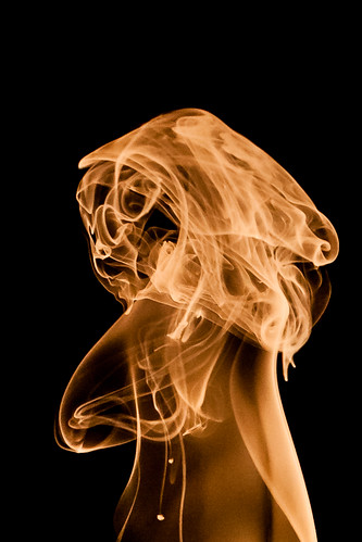 Face In the Smoke of a Burning Bulb [EXPLORED]