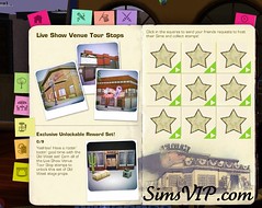 Host Sims Live Show Venue - Reward
