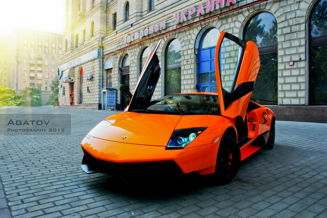 Lamborghini LP670 SV Moscow Russia Congratulations from the first day of 