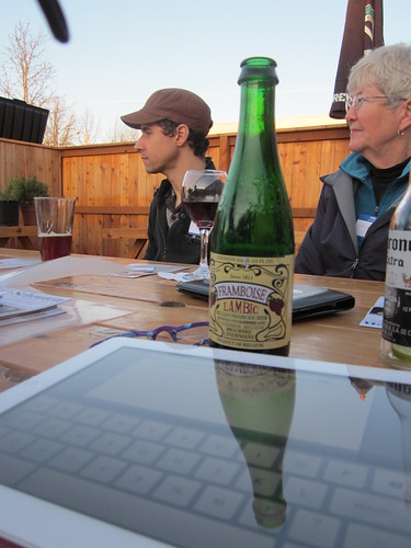Advocacy goes better with tasty Lambic