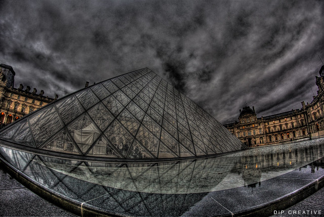 HDR of the Louvre in Paris part of my Paris HDR Series