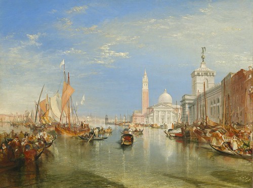 Joseph Mallord William Turner - Venice, The Dogana and San Giorgio Maggiore [1834] by Gandalf's Gallery