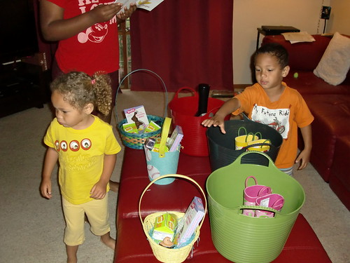 Easter Baskets and Tubs