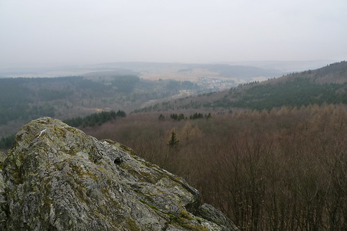 Taunusblick ins Weilbachtal. März 2012