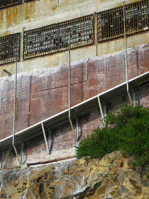 prison structures, Alcatrez Island