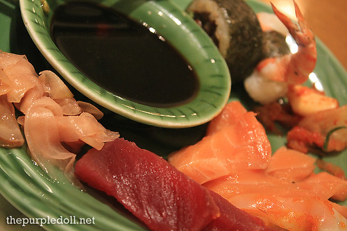 Plate - Sashimi, Sushi and Maki