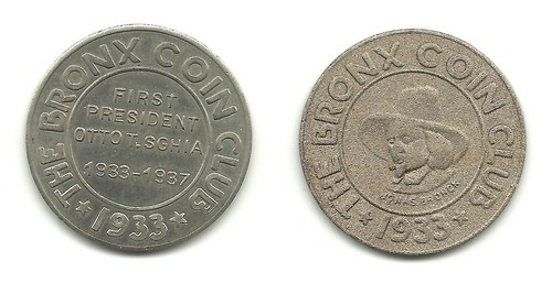 Bronx Coin Club medals