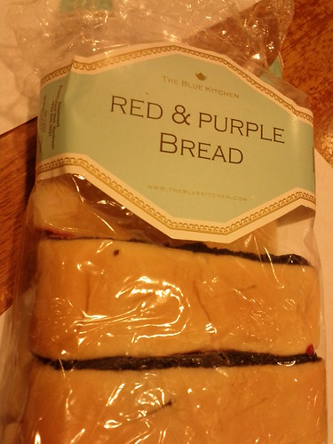 Red and purple bread - the blue kitchen