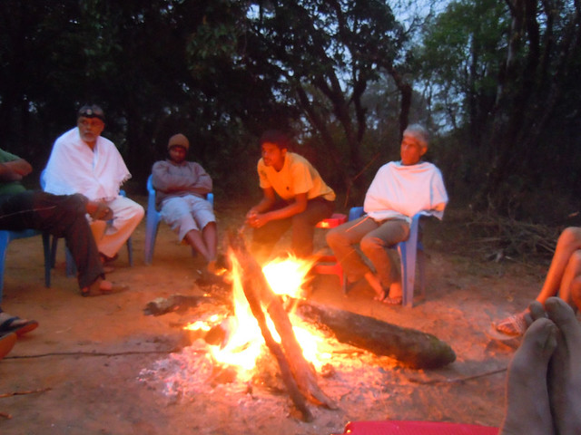 Brahmagiri_Trek_Forest_Rest_House_Campfire