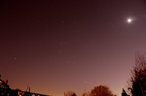 Orion and the Moon