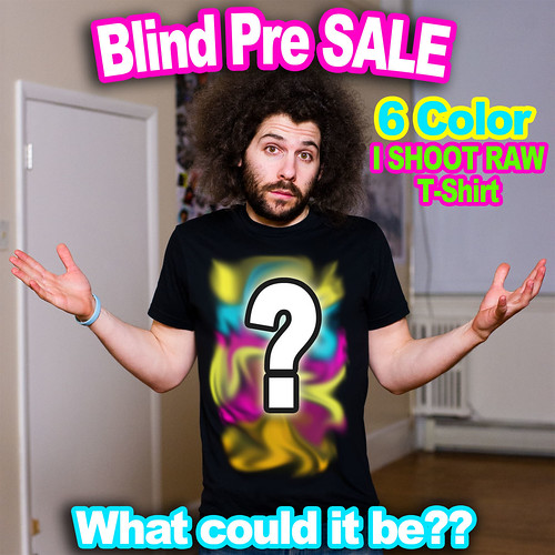 I Shoot RAW Blind Pre Sale