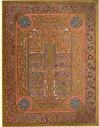 012-Evangelio de Marcos-Evangeliar  Codex Aureus - BSB Clm 14000-© Bayerische Staatsbibliothek
