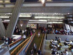 Inside the conference centre
