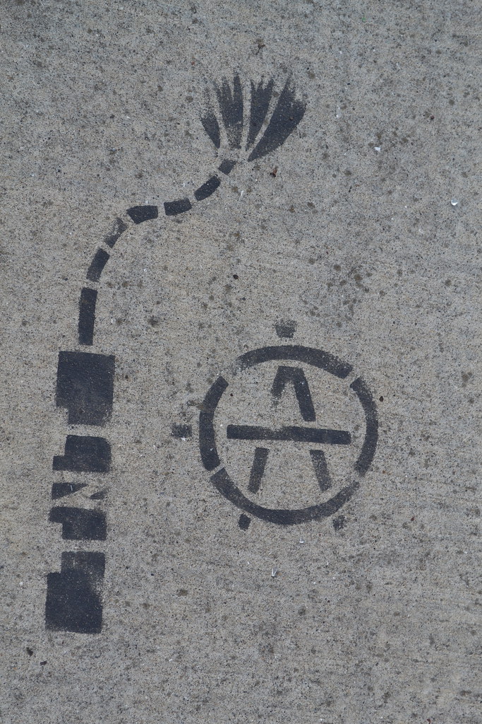 Graffiti, Anarchy, TNT, Street Art, Oakland