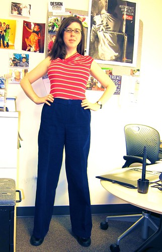 Trousers at Work...