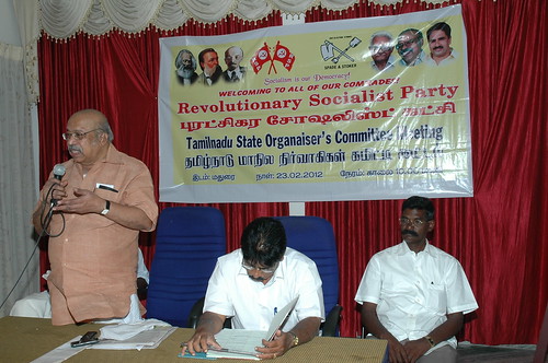 RSP All India General Secretary T.J Chandrachoodan and Tamilnadu State Convener Dr.A.Ravindranath Kennedy M.D(Acu).,attended the State Organaiser`s Committee Meeting at Madurai... 38 by Dr.A.Ravindranathkennedy M.D(Acu)