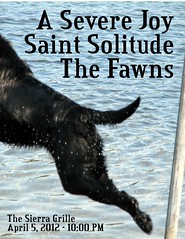 The Fawns, Saint Solitude, A Severe joy - April 5, 2012