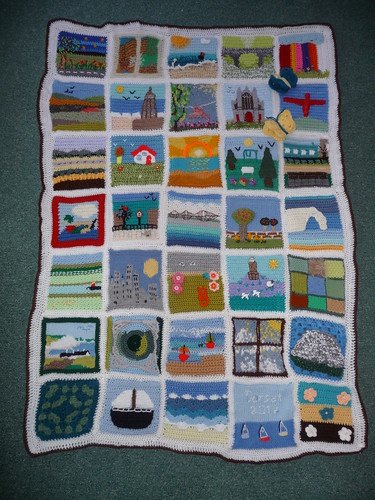 'Your Local Landscape' Blanket has raised £95.00 for Jersey Mencap. Thank you!