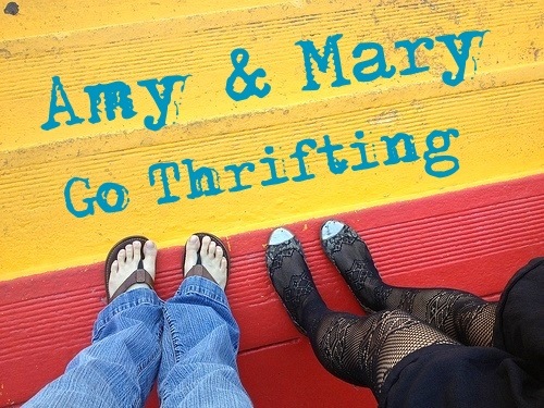 Amy and Mary Go Thrifting