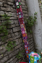Yarn bombing Besançon 53