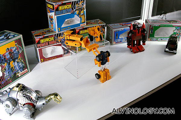 Japanese Transformers toys under Takara Tomy