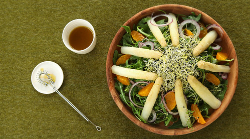 witte asperge salade met mineola 580
