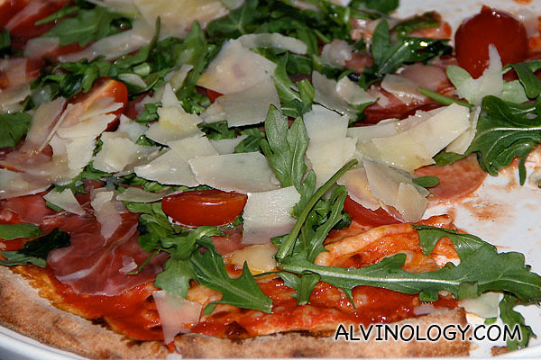 Limoncello’s Napolitana wood fired pizza