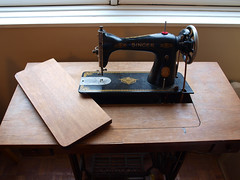 Vintage Singer sewing machine