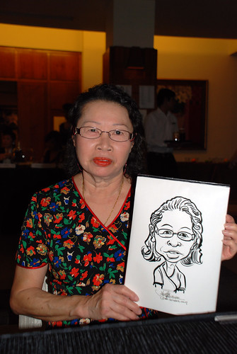 caricature live sketching for Rio Tinto Dinner & Dance - 9