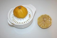 04 - Zutat Zitronensaft / Ingredient lemon juice
