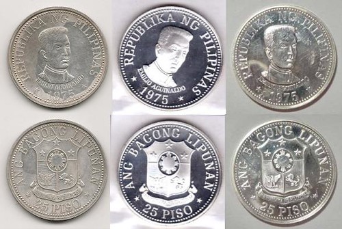 Franklin Mint Phillipine coin types