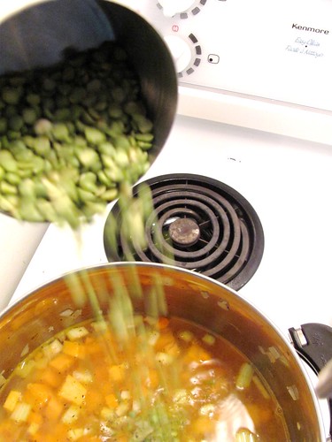 Thick and Hearty Split Green Pea Soup
