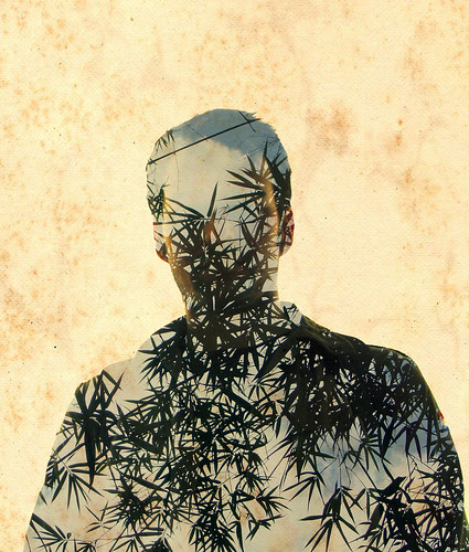 Vintage Bamboo Self-Portrait by Punk Marciano