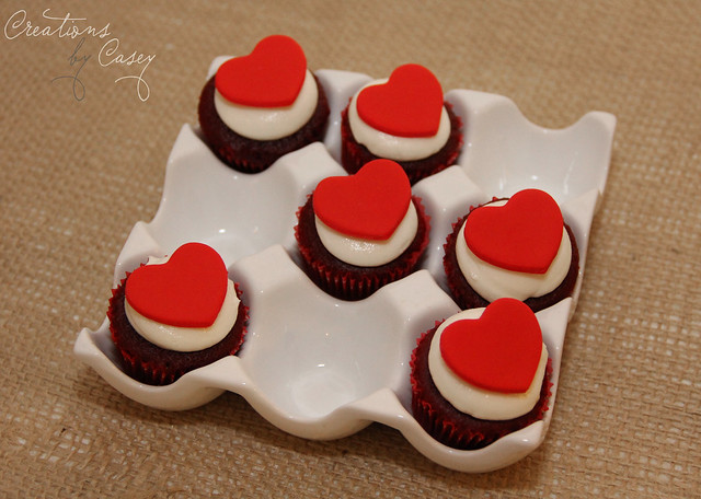 Mini Red Velvet Cupcakes