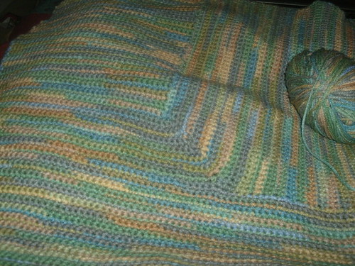 Single Crochet Seagrass Blanket  by chauncielove