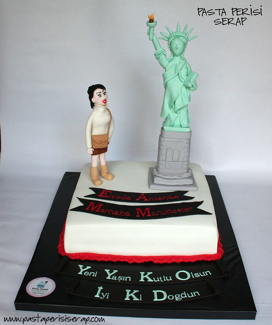 New York - Statue of Liberty Cake