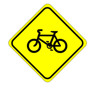 Watch for bikes