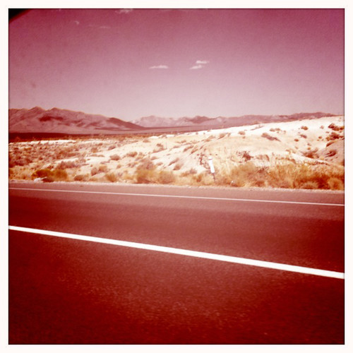 road to vegas from LA-desert 15