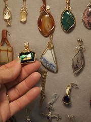Wirewrapped gem jewelry