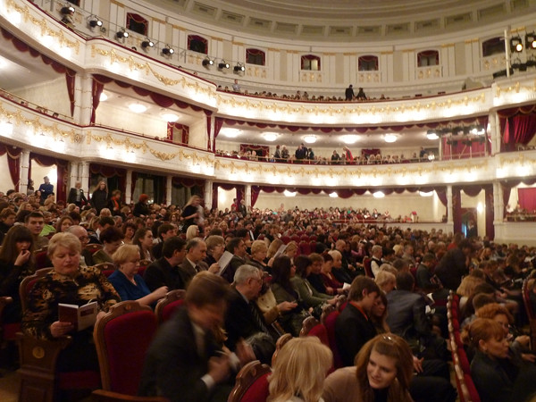 белорусский оперный театр - зрительный зал