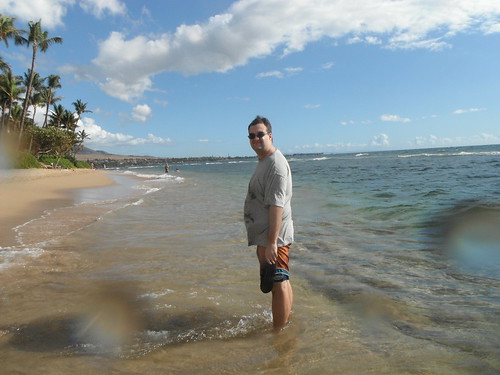 Ian on the Beach