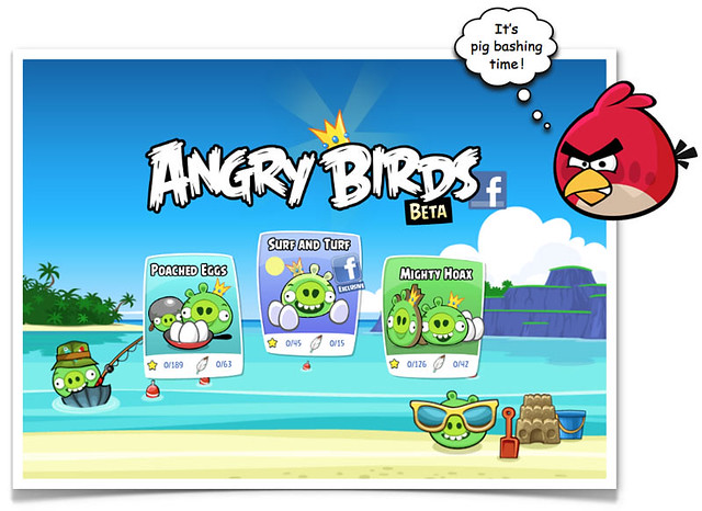 Angry Birds Lands On Facebook