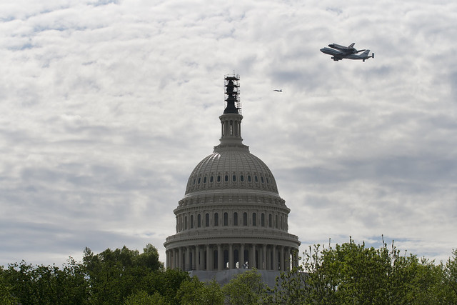Discovery Capitol Flyby