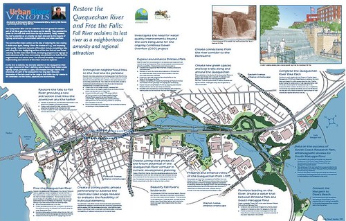 Page from the Fall River plan, Massachusetts Urban River Visions program