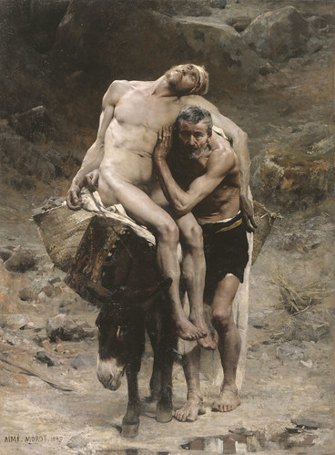 Aimé Morot - The Good Samaritan [1880] by Gandalf's Gallery